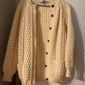 Rita Condron | 100% Wool cardigan